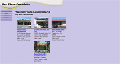 Desktop Screenshot of ourthreelaundries.com