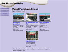 Tablet Screenshot of ourthreelaundries.com